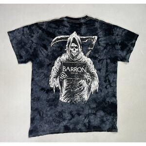 Barron New York Killa Season Graphic T-shirt Women Medium Black Tie Dye
